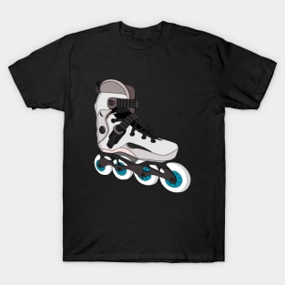 Rollerblades Rollerskates Inline Skates Art T-Shirt